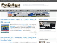 Tablet Screenshot of cydiaism.com